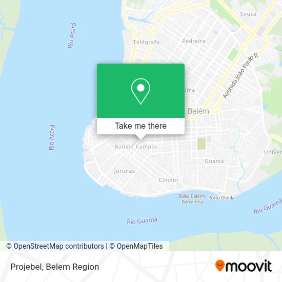 Projebel map