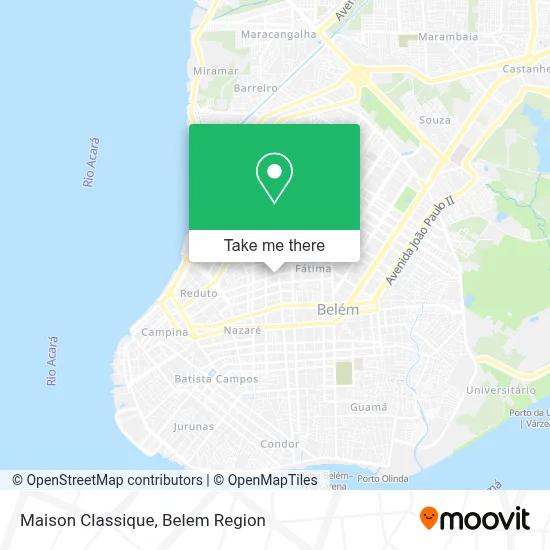 Maison Classique map