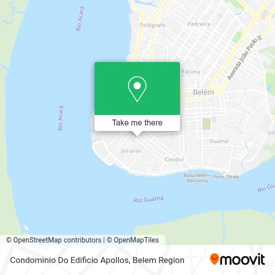Condominio Do Edificio Apollos map