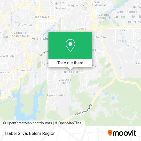 Isabel Silva map