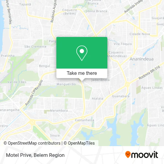 Motel Prive map