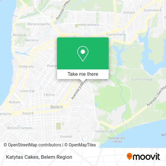 Katytas Cakes map