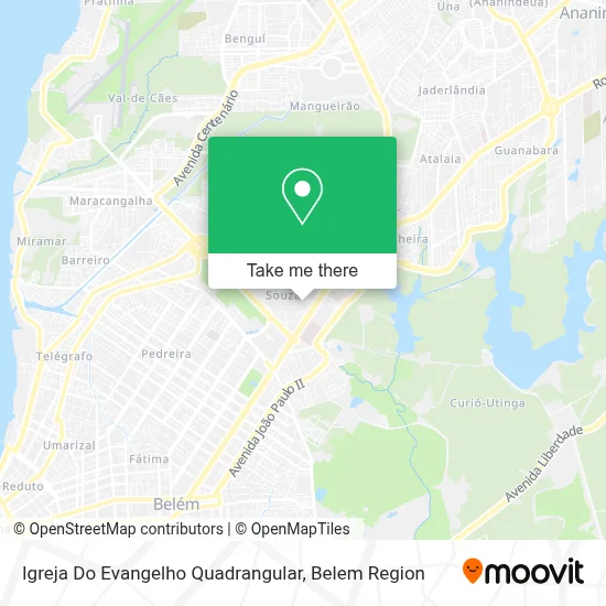 Igreja Do Evangelho Quadrangular map