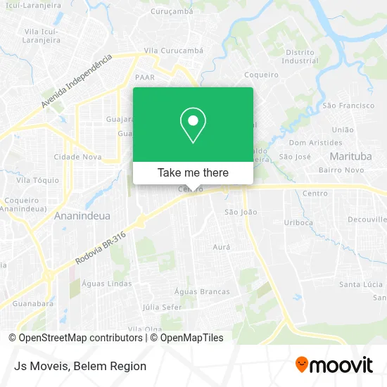 Js Moveis map