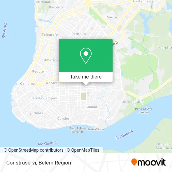 Construservi map