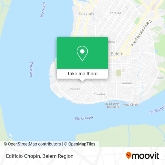 Edifício Chopin map