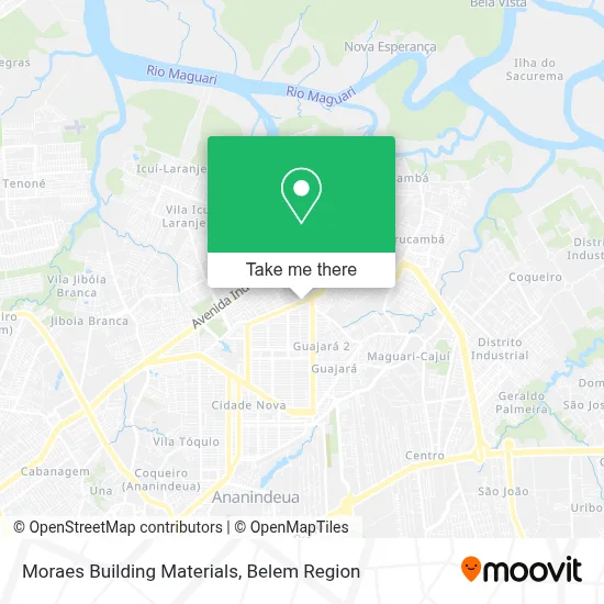Moraes Building Materials map