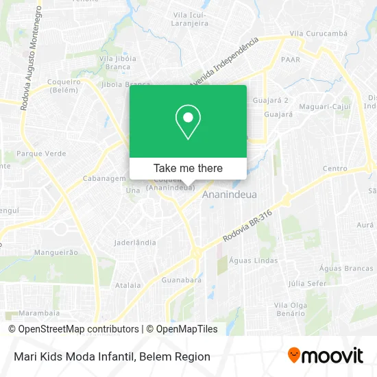 Mari Kids Moda Infantil map