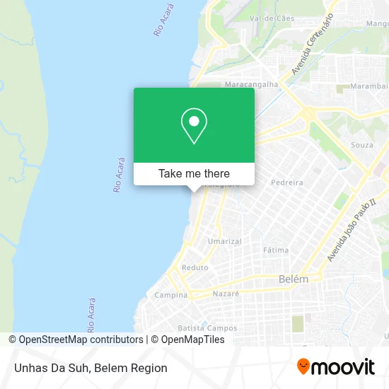 Unhas Da Suh map