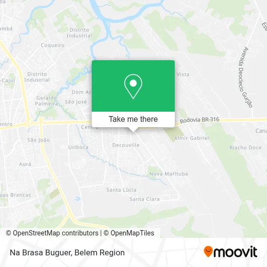 Na Brasa Buguer map