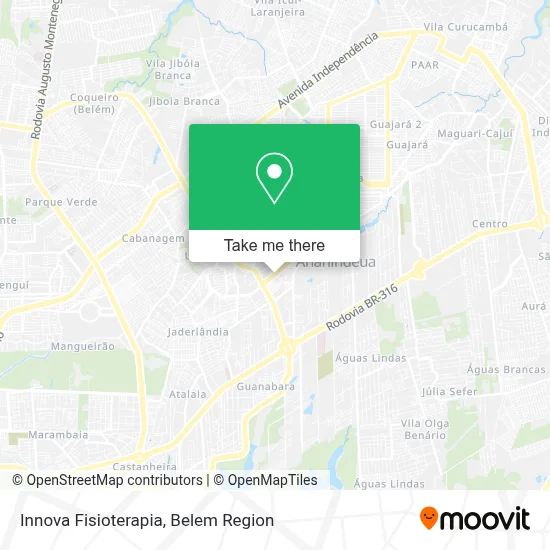 Innova Fisioterapia map