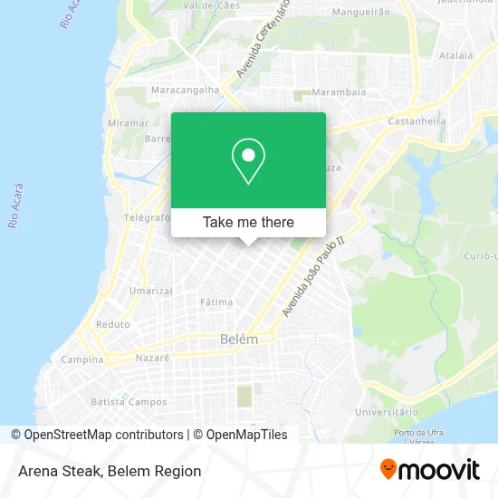 Arena Steak map
