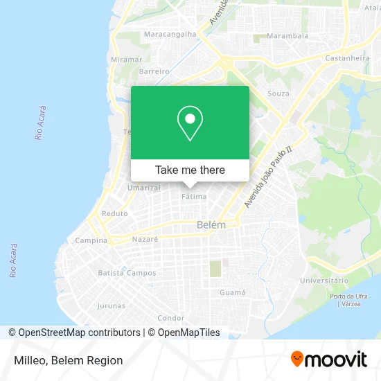 Milleo map