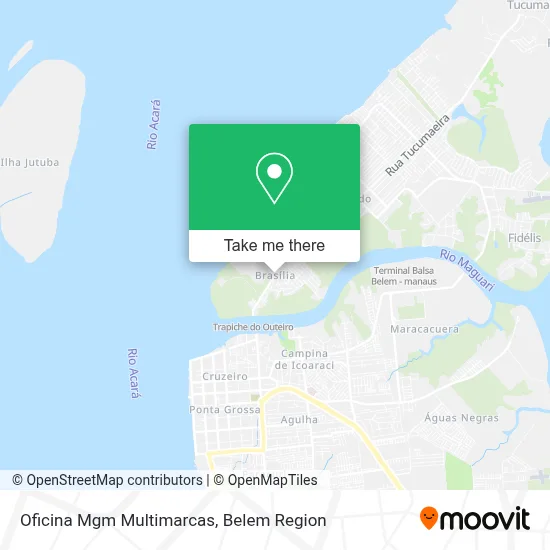 Oficina Mgm Multimarcas map