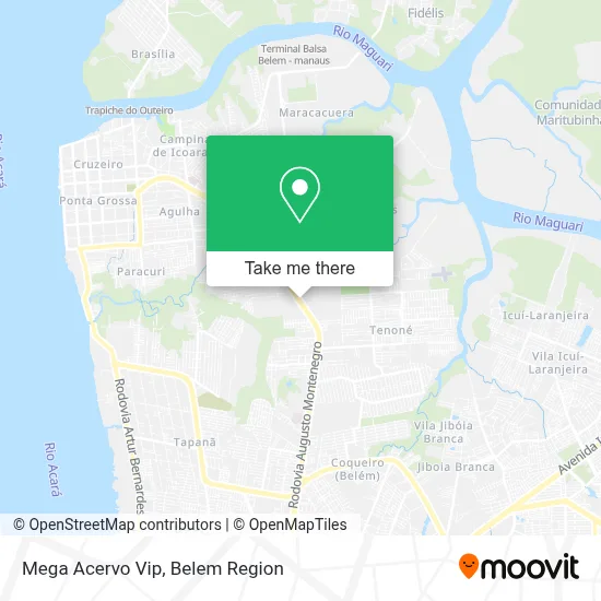 Mega Acervo Vip map