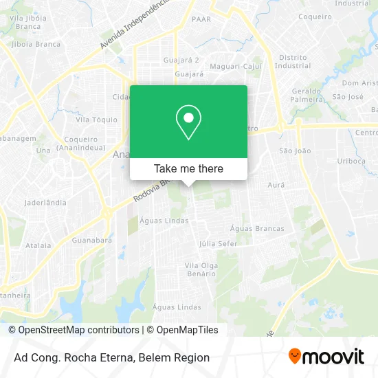 Ad Cong. Rocha Eterna map