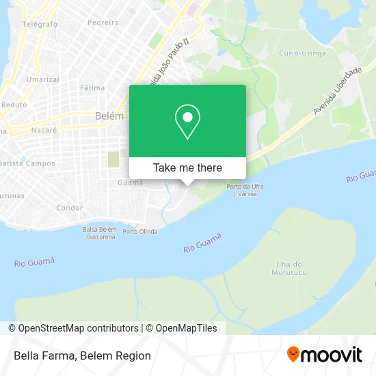 Bella Farma map