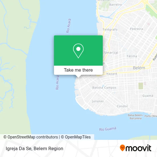 Igreja Da Se map