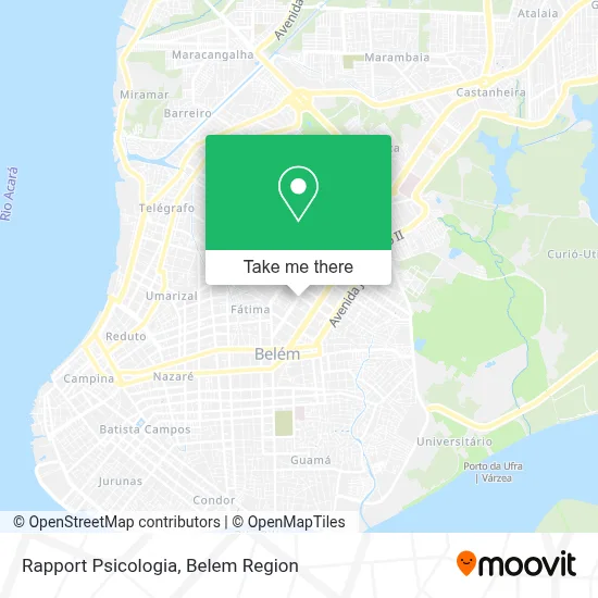 Rapport Psicologia map
