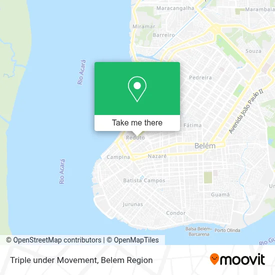 Triple under Movement map