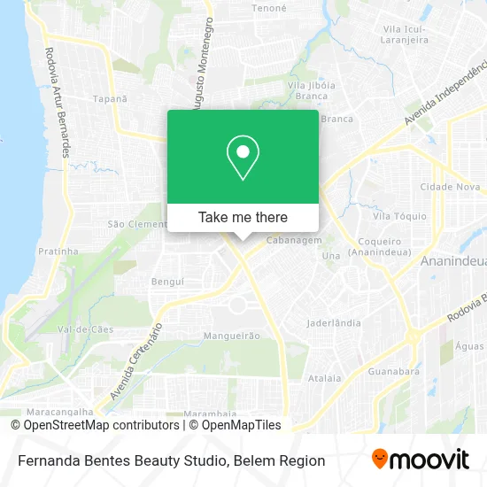 Fernanda Bentes Beauty Studio map