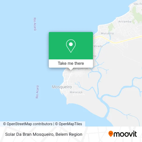 Solar Da Bran Mosqueiro map