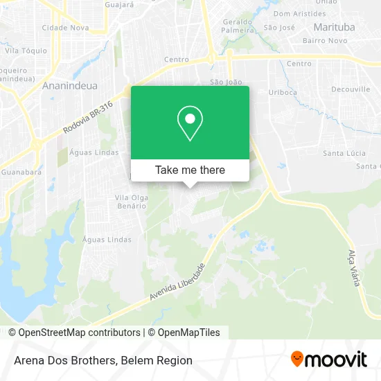 Arena Dos Brothers map