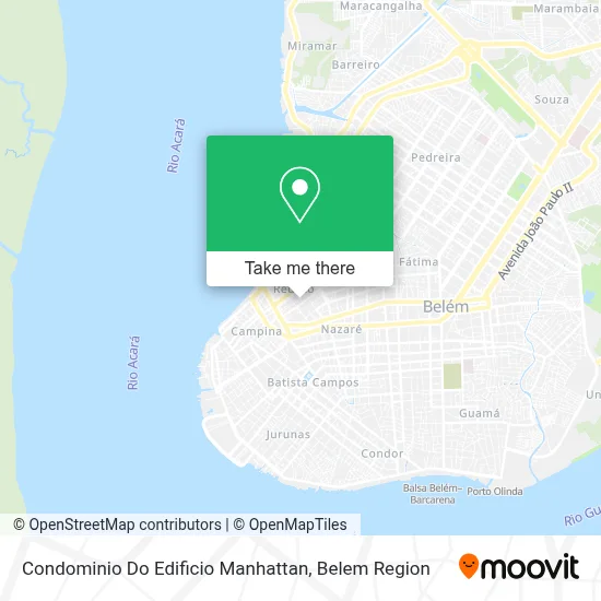 Condominio Do Edificio Manhattan map