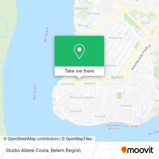 Studio Aliene Costa map