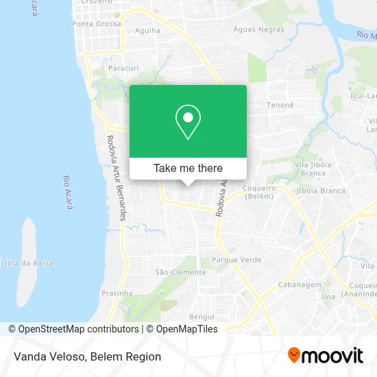 Vanda Veloso map