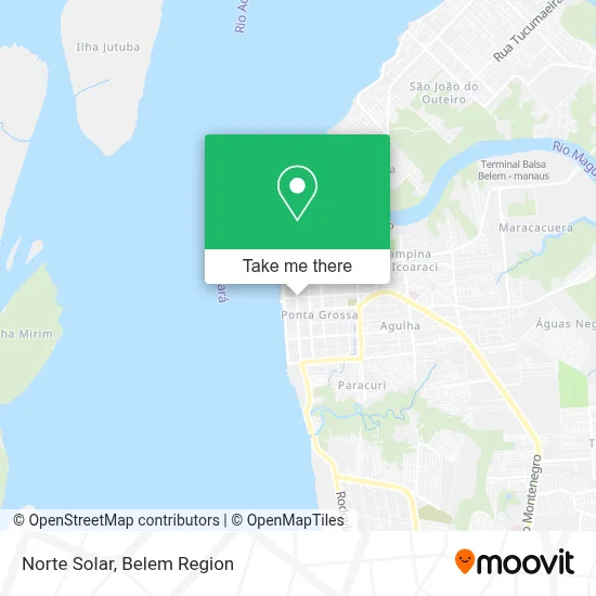 Norte Solar map