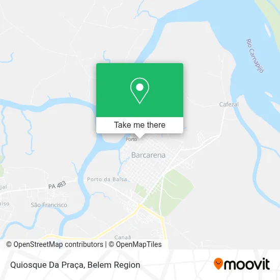 Quiosque Da Praça map