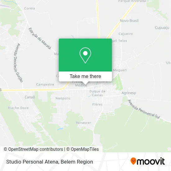 Studio Personal Atena map