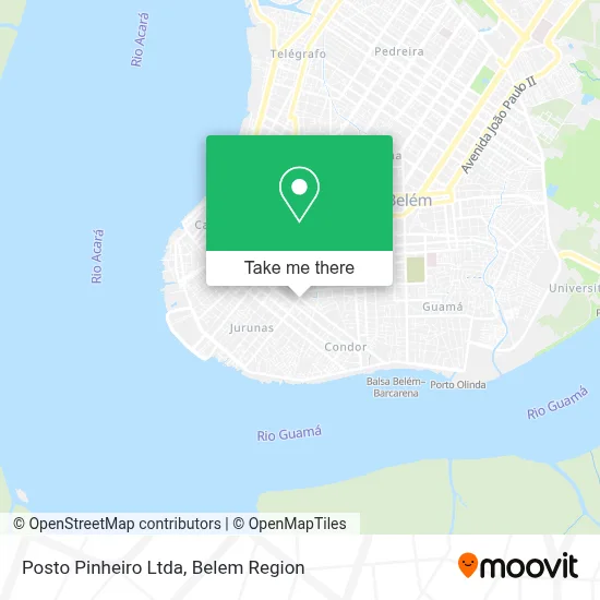 Posto Pinheiro Ltda map