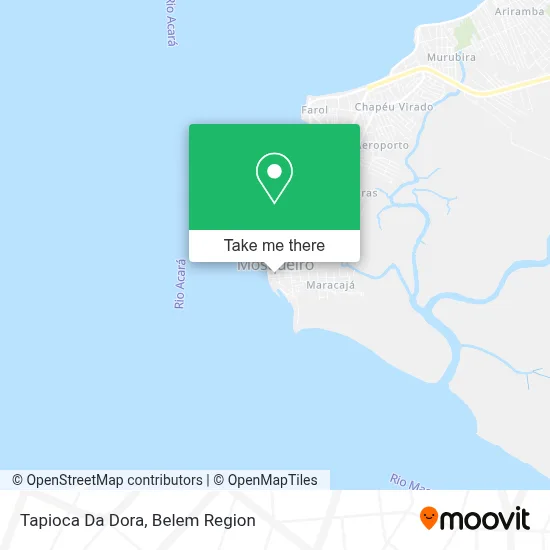 Tapioca Da Dora map