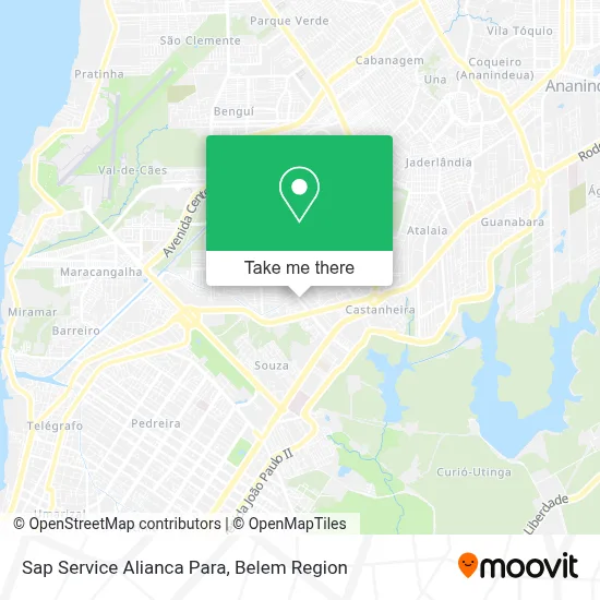 Sap Service Alianca Para map