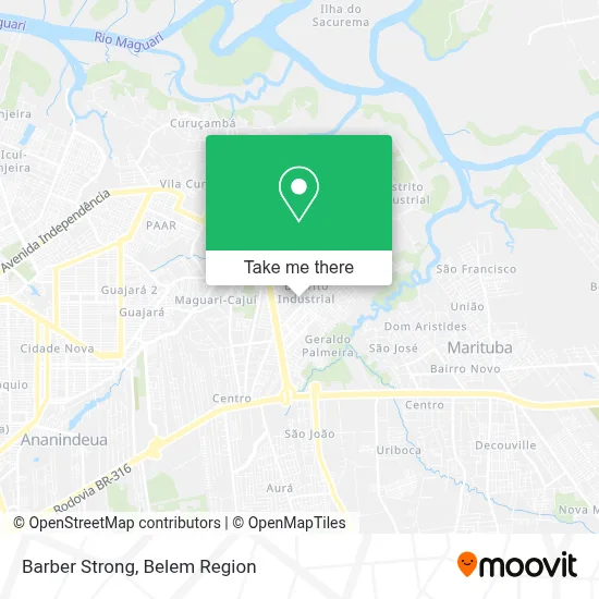 Barber Strong map