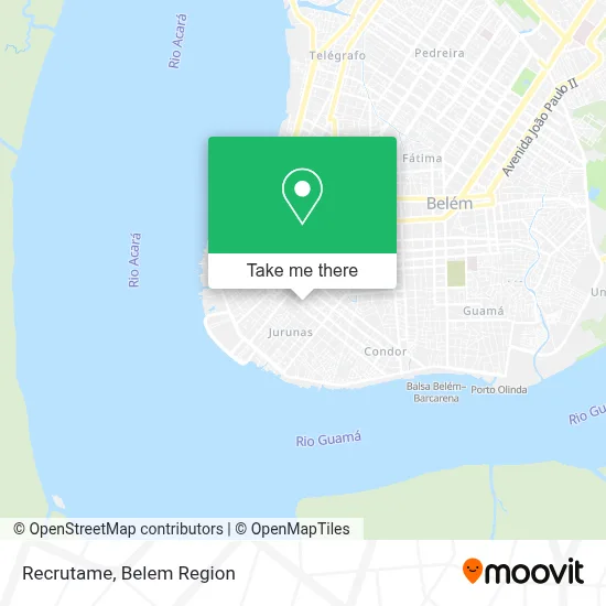 Recrutame map