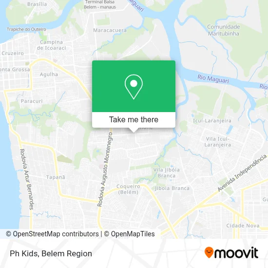 Ph Kids map
