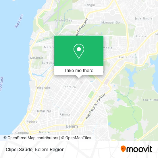Clipsi Saúde map