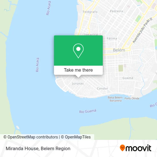 Casa Miranda map