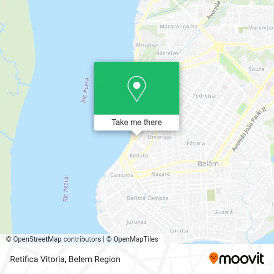 Retifica Vitoria map