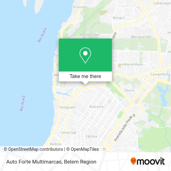 Auto Forte Multimarcas map