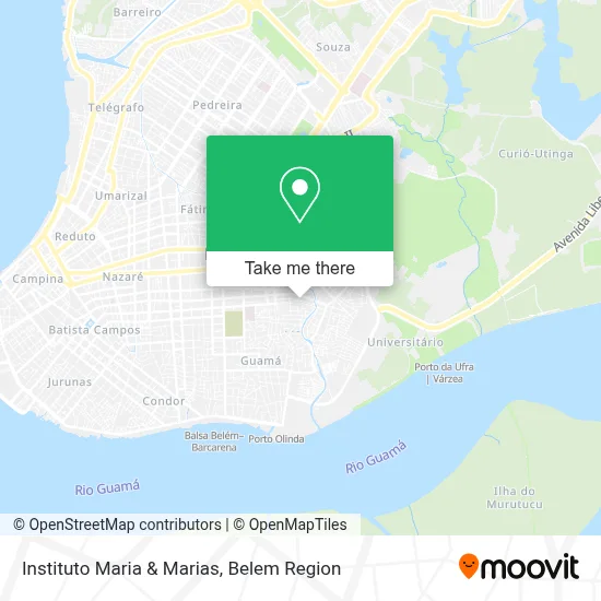 Instituto Maria & Marias map