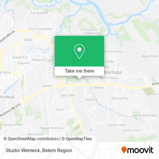 Studio Werneck map