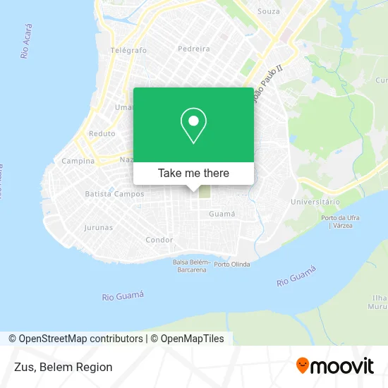 Zus map