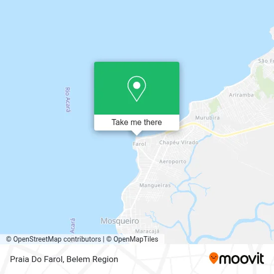 Praia Do Farol map