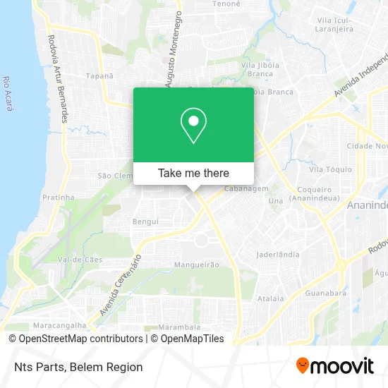 Nts Parts map