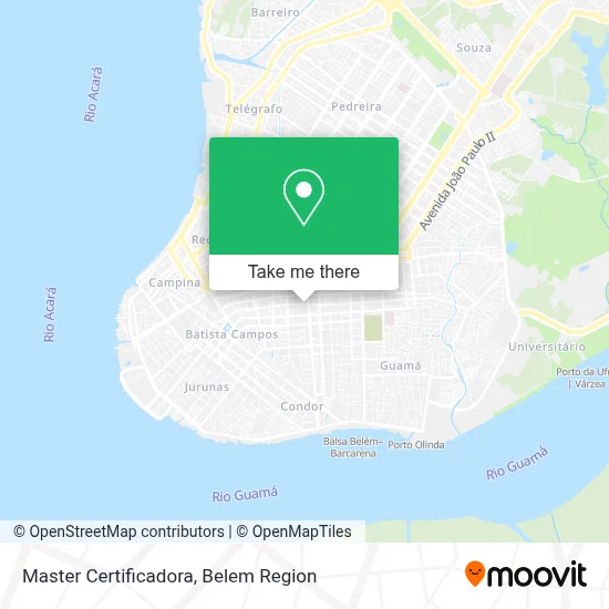 Master Certificadora map