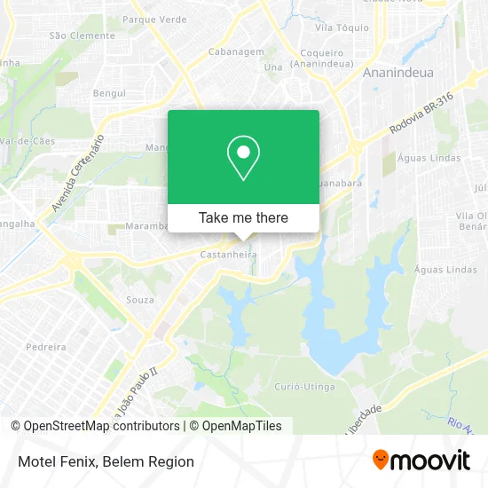 Motel Fenix map